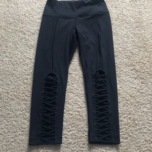 Cropped workout pants